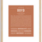 Boyd | Name Art Print