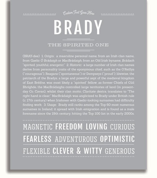 Frame Options | Light Gray | No Frame