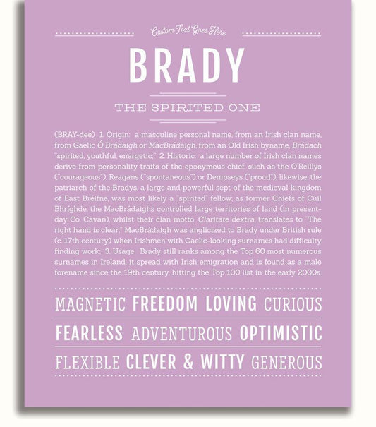 Frame Options | Lilac | No Frame