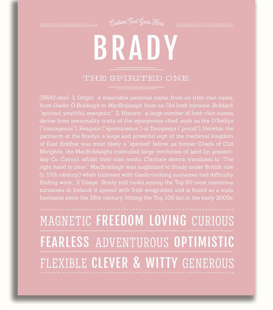 Frame Options | Dusty Rose | No Frame