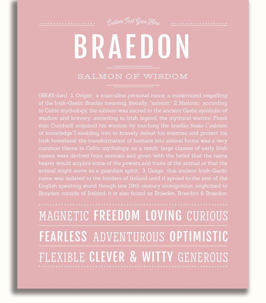 Frame Options | Dusty Rose | No Frame