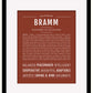 Frame Options | Bordeaux | Black Frame, Matted
