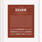 Frame Options | Bordeaux | White Frame, Matted