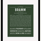 Frame Options | Deep Forest | Black Frame, Matted