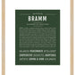 Frame Options | Deep Forest | Maple Frame, Matted