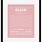 Frame Options | Dusty Rose | Black Frame, Matted