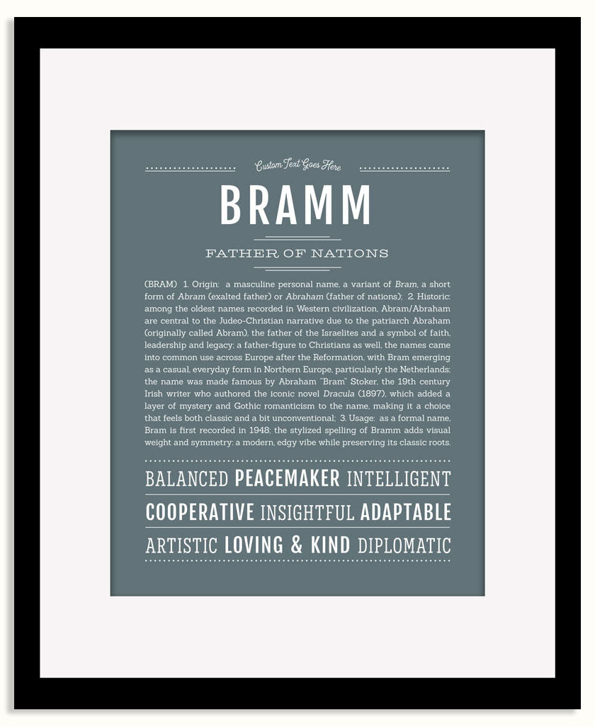 Frame Options | Night Rendezvous | Black Frame, Matted