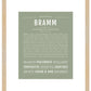 Frame Options | Sage | Maple Frame, Matted