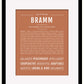 Frame Options | Terra Cotta | Black Frame, Matted