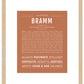 Frame Options | Terra Cotta | Maple Frame, Matted