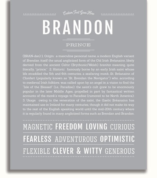 Frame Options | Light Gray | No Frame