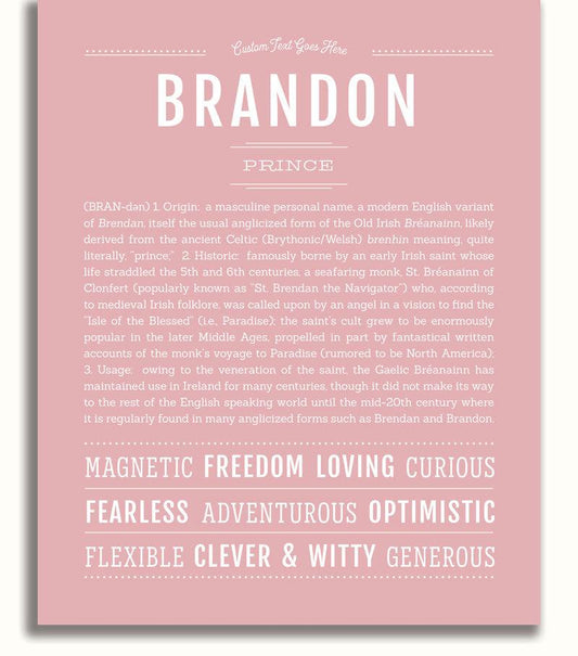 Frame Options | Dusty Rose | No Frame