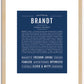 Brandt | Name Art Print