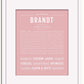 Frame Options | Dusty Rose | White Frame, Matted