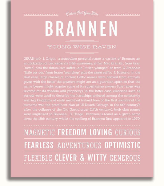 Frame Options | Dusty Rose | No Frame
