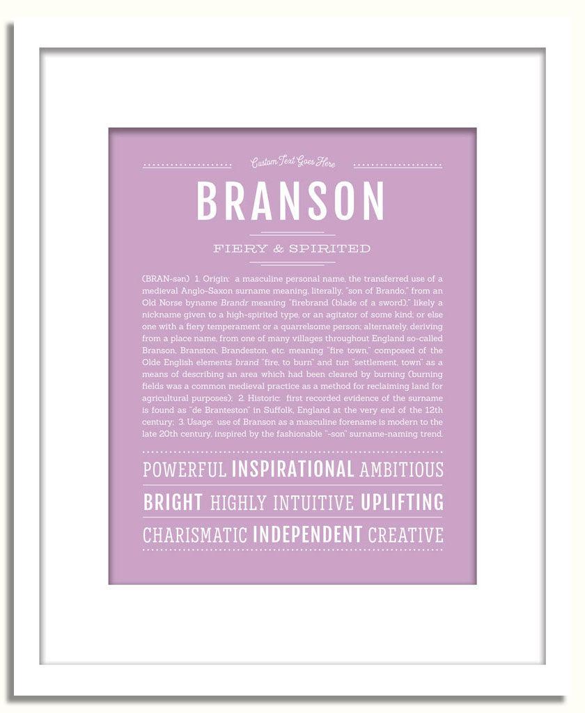 Frame Options | Lilac | White Frame, Matted