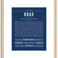 Brax | Name Art Print