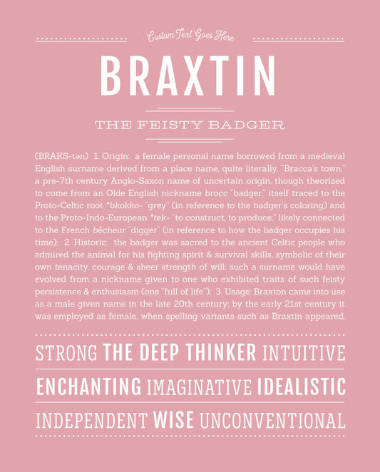 Frame Options | Dusty Rose | No Frame