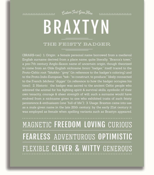 Frame Options | Sage | No Frame