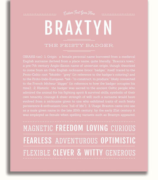 Frame Options | Dusty Rose | No Frame