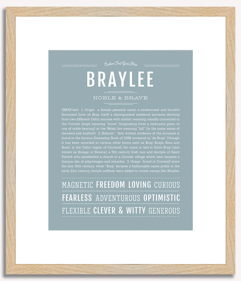 Braylee | Name Art Print