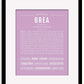 Frame Options | Lilac | Black Frame, Matted