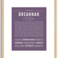 Breannah | Name Art Print