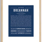 Breannah | Name Art Print