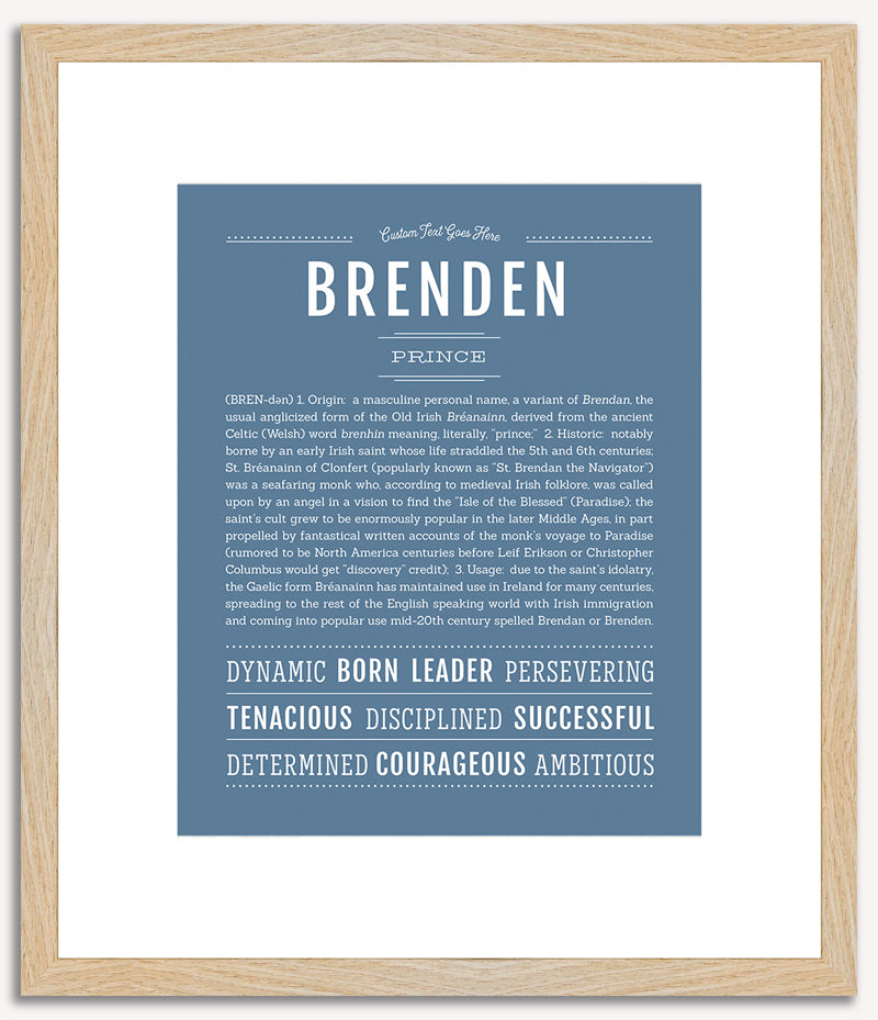 Brenden | Name Art Print