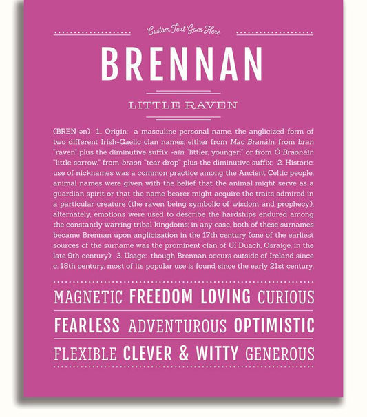 Frame Options | Dark Pink | No Frame
