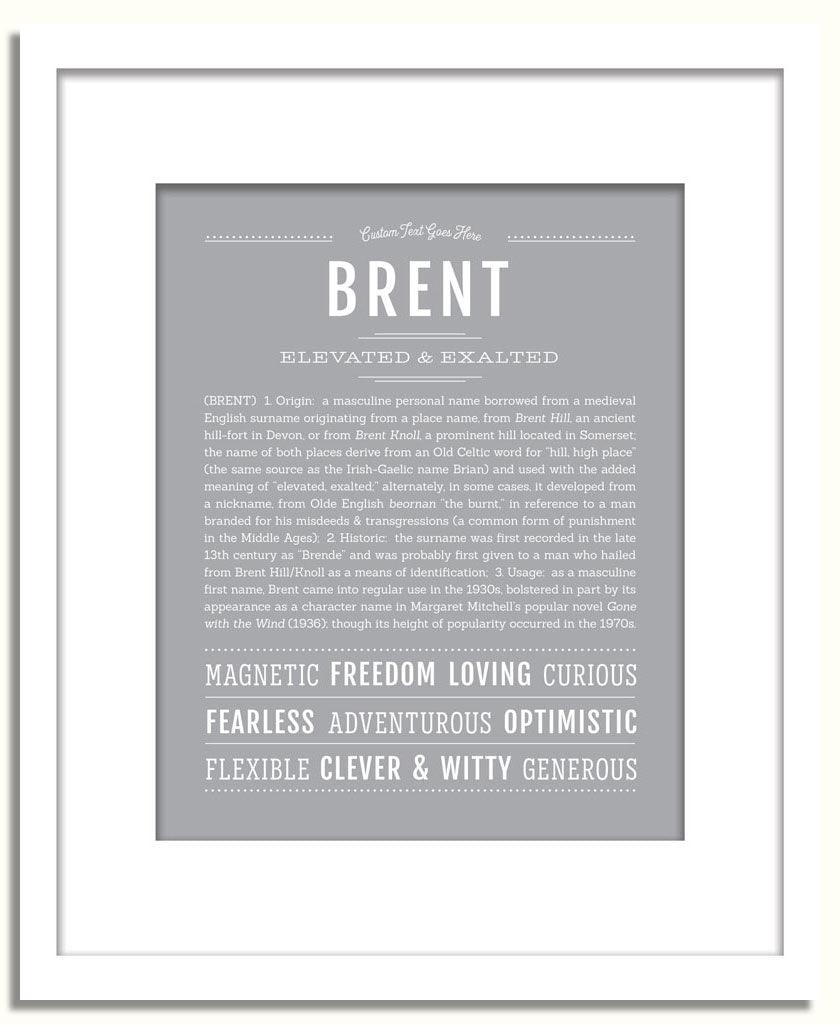 Frame Options | Light Gray | White Frame, Matted