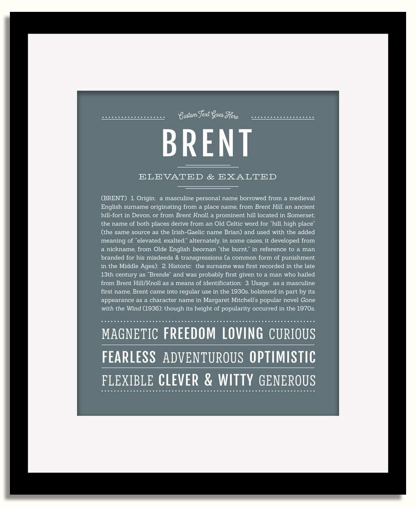 Frame Options | Night Rendezvous | Black Frame, Matted