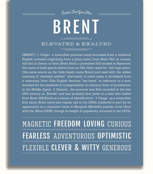Frame Options | Steele Blue | No Frame