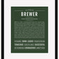 Brewer | Name Art Print