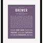 Brewer | Name Art Print