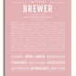 Frame Options | Dusty Rose | White Frame, Matted