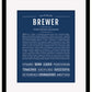 Brewer | Name Art Print