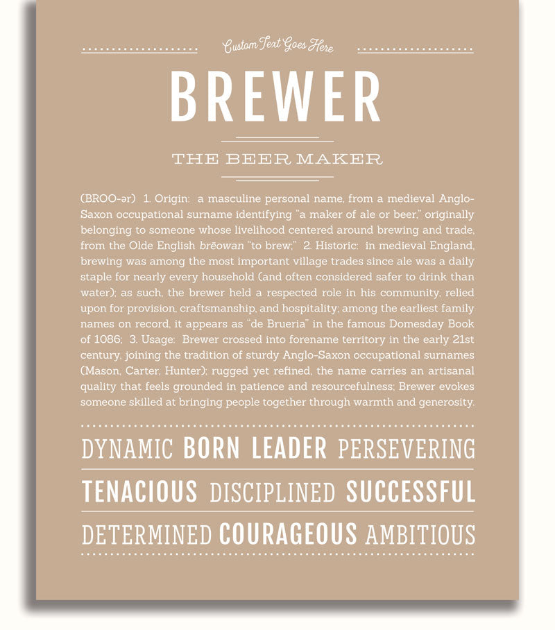 Frame Options | Tan | White Frame, Matted