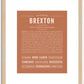 Brexton | Name Art Print