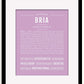 Frame Options | Lilac | Black Frame, Matted