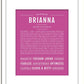 Frame Options | Dark Pink | White Frame, Matted