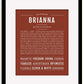 Frame Options | Bordeaux | Black Frame, Matted