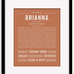 Frame Options | Terra Cotta | Black Frame, Matted