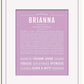 Frame Options | Lilac | White Frame, Matted