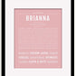 Frame Options | Dusty Rose | Black Frame, Matted