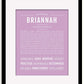 Frame Options | Lilac | Black Frame, Matted