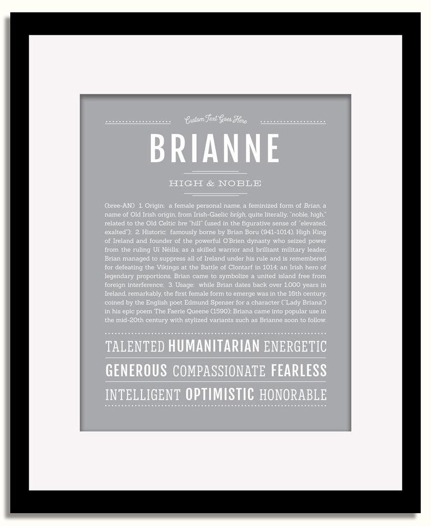 Frame Options | Sage | Black Frame, Matted