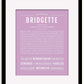 Frame Options | Lilac | Black Frame, Matted