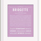 Frame Options | Lilac | White Frame, Matted