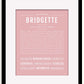 Frame Options | Dusty Rose | Black Frame, Matted